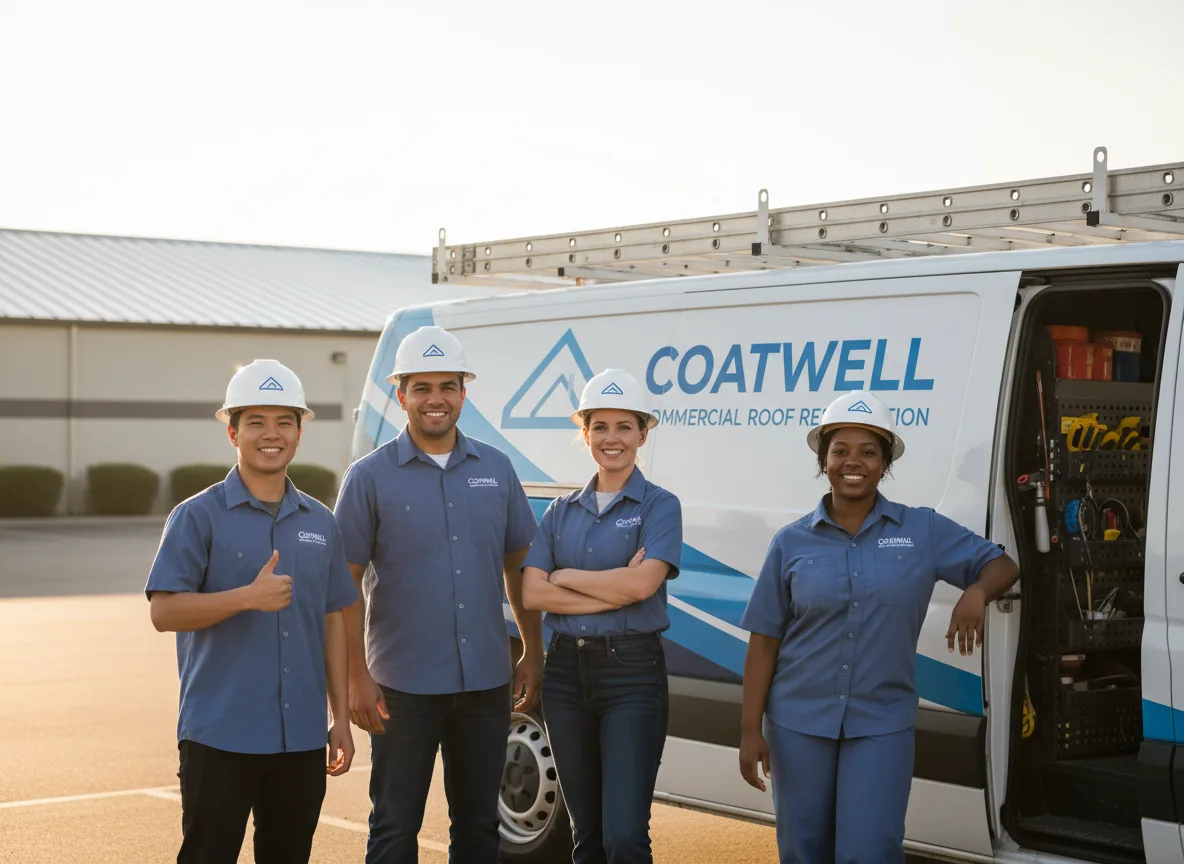 Commercial roof coating company in Prompton, PA